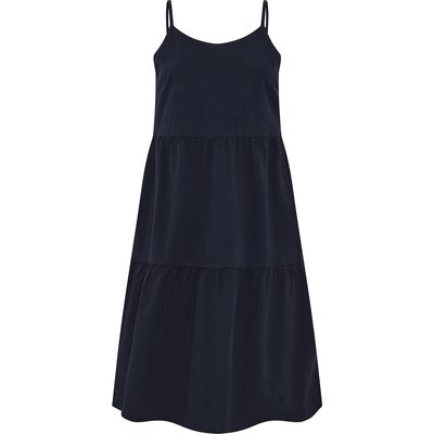 KnowledgeCotton Apparel Damen Seersucker Strap Kleid
