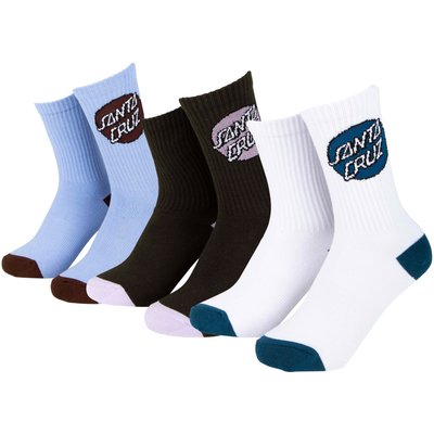 Santa Cruz Damen Pop Dot 3er Pack Socken