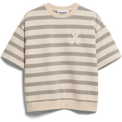 Armedangels Damen Bamikaa Stripe Sweat T-Shirt