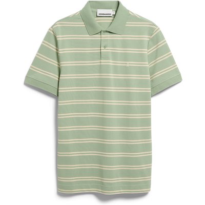 Armedangels Herren Striped Polo T-Shirt