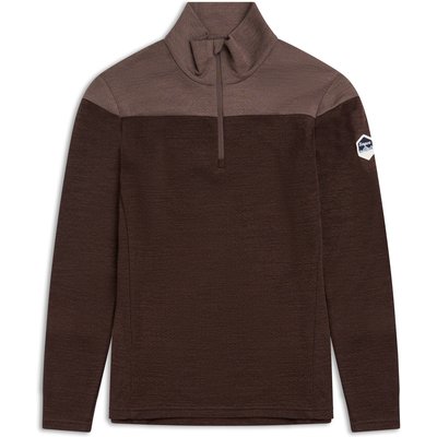 Bergans Damen Inner:Dual Merino Half Zip Longsleeve