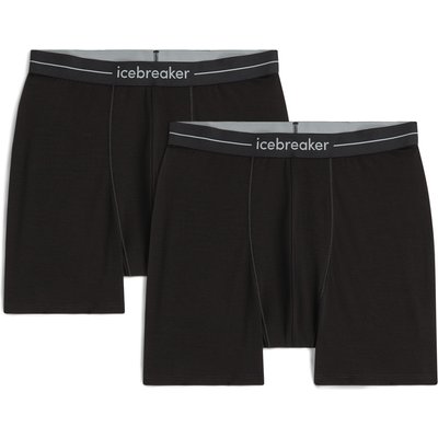 Icebreaker Herren Merino 150 Anatomica 2er Pack Boxer