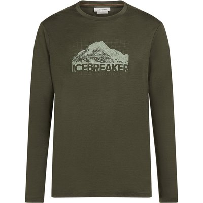 Icebreaker Herren Merino 150 Tech Lite Aoraki Explorer Longsleeve