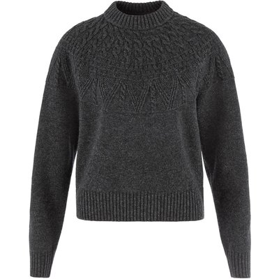 Fjällräven Damen Övik Solid Jacquard Knit Pullover