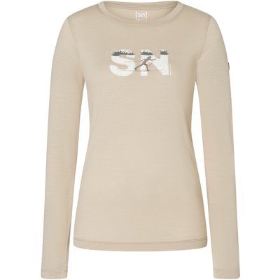 Super.Natural Damen Cross Country Logo Longsleeve
