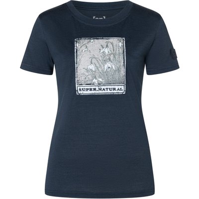 Super.Natural Damen Snow Drops Bio J T-Shirt