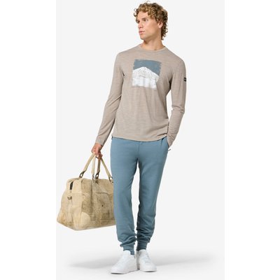 Super.Natural Herren Lithography Mountain Longsleeve