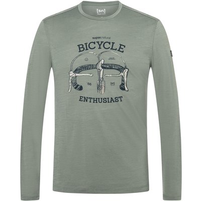 Super.Natural Herren Bike Enthusiast Longsleeve