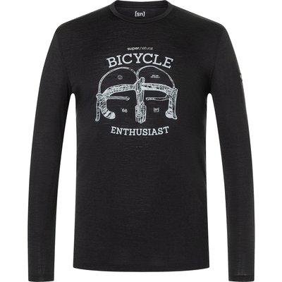Super.Natural Herren Bike Enthusiast Longsleeve