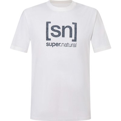 Super.Natural Herren Denim Logo Bio C T-Shirt