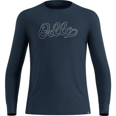 Odlo Herren Merino 200 80 Years Bl Crew Longsleeve