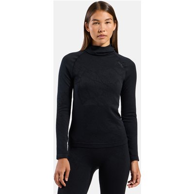 Odlo Damen Performance Warm Blackcomb Bl Longsleeve