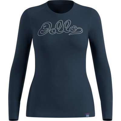 Odlo Damen Merino 200 80 Years Bl Crew Longsleeve