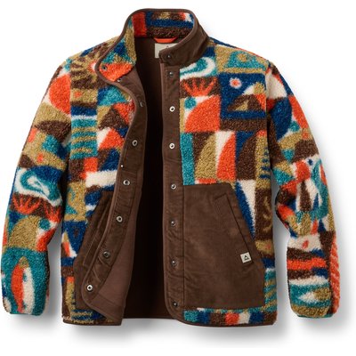 Passenger Damen Clover Sherpa Fleece Jacke
