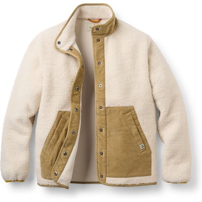 Passenger Damen Clover Sherpa Fleece Jacke