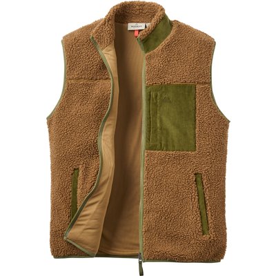 Passenger Herren Trekker Deep Pile Sherpa Weste