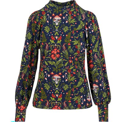Blutsgeschwister Damen Whimsical Delight Bluse