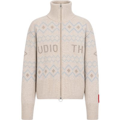 The Mountain Studio Herren Ski Lambswool Pattern Pullover