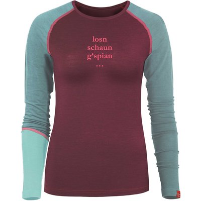Ein schöner Fleck Erde Damen Losn, Schau'n, Gspiar'n Longsleeve