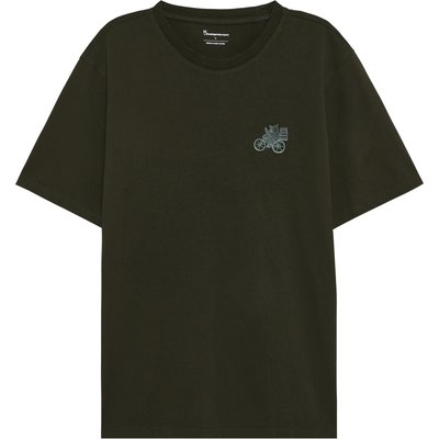 KnowledgeCotton Apparel Herren Chest Embroidery T-Shirt