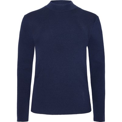 KnowledgeCotton Apparel Damen Merino Rib Mock Neck Longsleeve