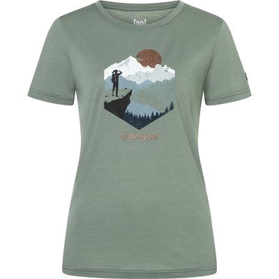 Super.Natural Damen Bergzeit What A View T-Shirt