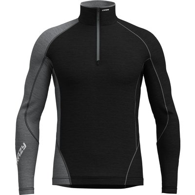Crazy Herren Fahrenheit Zip Longsleeve