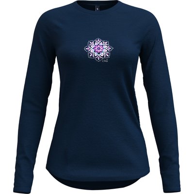 Crazy Damen Merino Logo Longsleeve