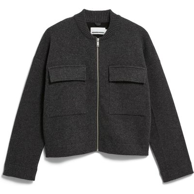 Armedangels Damen Cotton-wool Bomber Knit Jacke