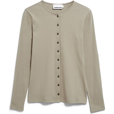 Armedangels Damen Rib Button Jacke