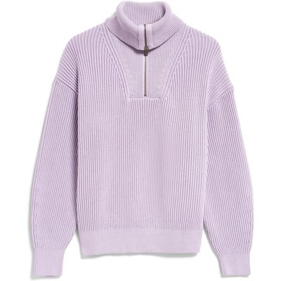 Armedangels Damen Vanisé Rib Knit Troyer Pullover