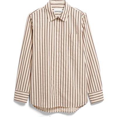 Armedangels Damen Stripe Loose Bluse