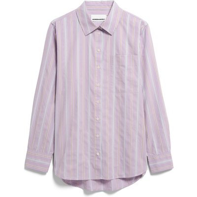 Armedangels Damen Stripe Loose Bluse