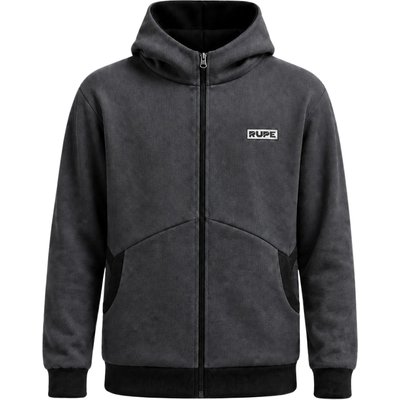 Rupe Crack Zip Hoodie