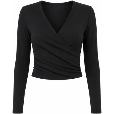 Mandala Damen Ballett Wrap Longsleeve