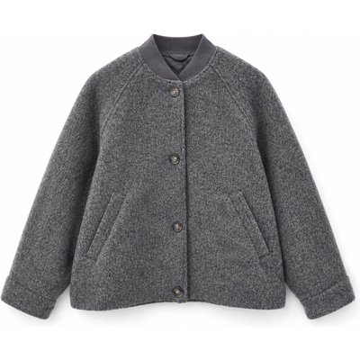 Mazine Damen Vegan Wool Bomber Jacke