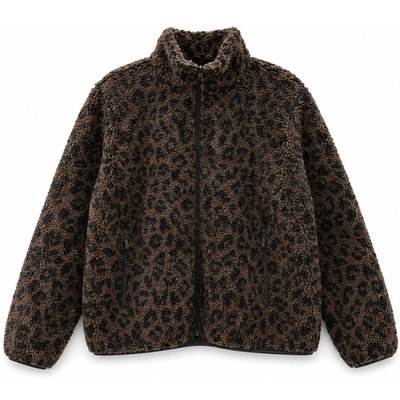 Mazine Damen Printed Sherpa Jacke