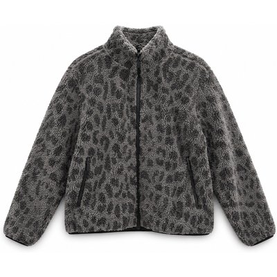 Mazine Damen Printed Sherpa Jacke