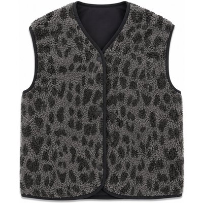 Mazine Damen Printed Sherpa Weste