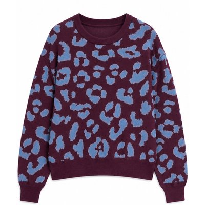 Mazine Damen Leo Jacquard Knit Pullover