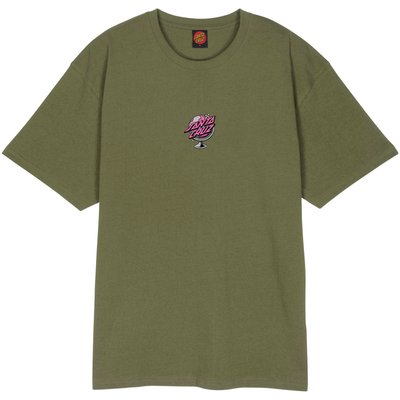 Santa Cruz Herren Knibbs Cryptic World Centre T-Shirt