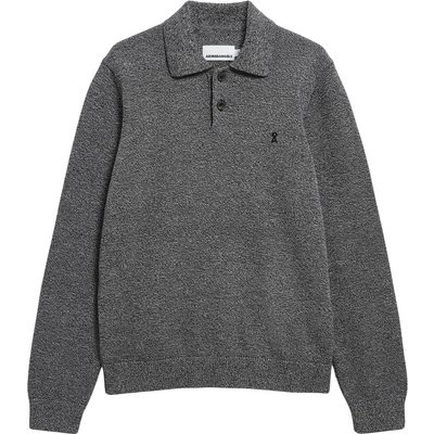 Armedangels Herren Mouline Knit Polo Longsleeve