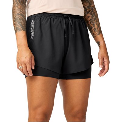 Brooks Damen Cascadia 2-in-1 Shorts