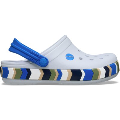 Crocs Kinder Crocband Chevron Band Clog Sandale