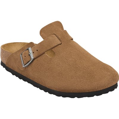 Birkenstock Boston Suede Leather Sandalen