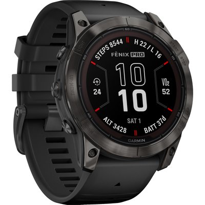 Garmin Fenix 7X Pro Sapphire Solar GPS Uhr
