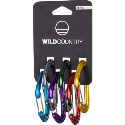 Wild Country Astro Rack Karabiner 6er Pack