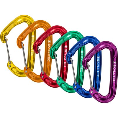 Skylotec Fly-Weight Evo 6er Pack Wire Gate Karabiner