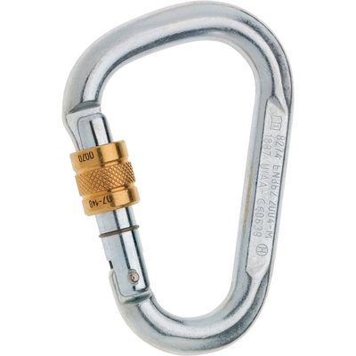 Edelrid Steel HMS Screw Karabiner
