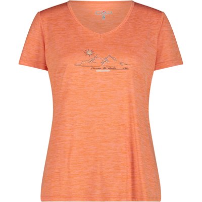 CMP Damen Melange Print T-Shirt